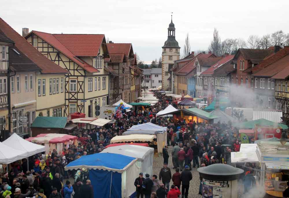 Traditioneller „Kalter Markt“ am 31. Januar 2019 in Römhild