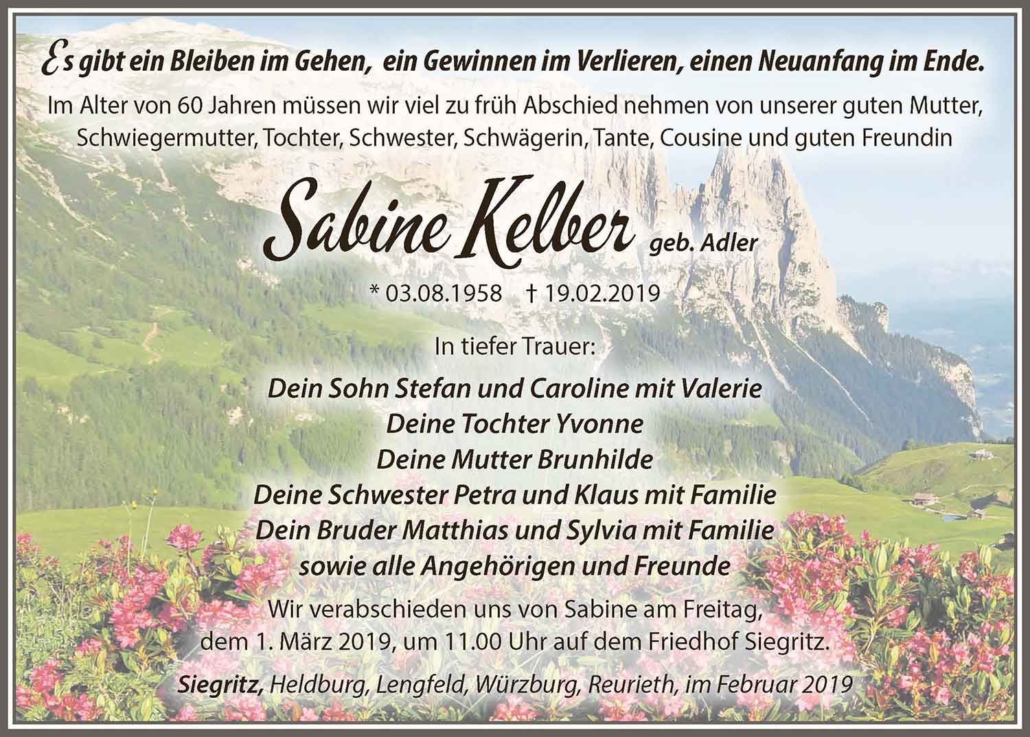 Trauer_Kelber_Sabine