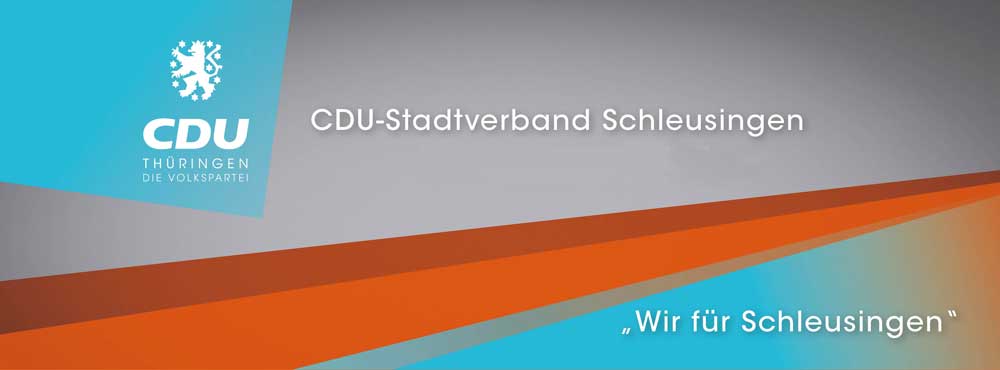 CDU-Stadtverband Schleusingen: Thomas Kemmerich sollte Chance für eine Regierungsbildung bekommen