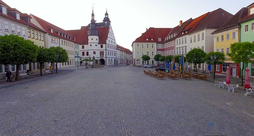 Hildburghäuser Werbering für Abschaffung der Parkgebühren auf dem Marktplatz