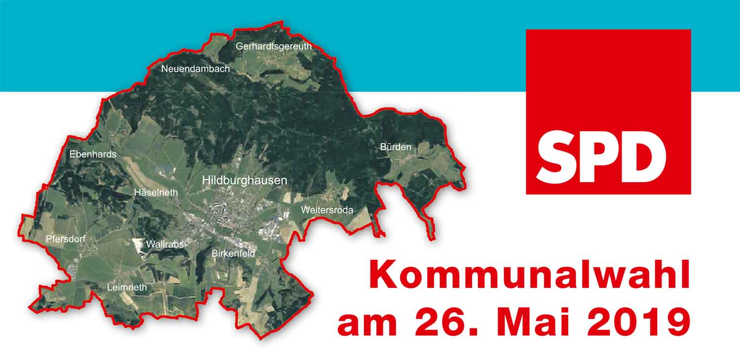 Ihre SPD-Kandidaten für den Stadtrat Hildburghausen und den Kreistag