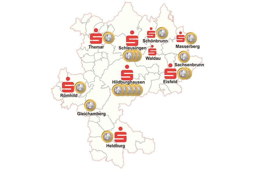 Kreissparkasse Hildburghausen schließt 5 Geschäftsstellen