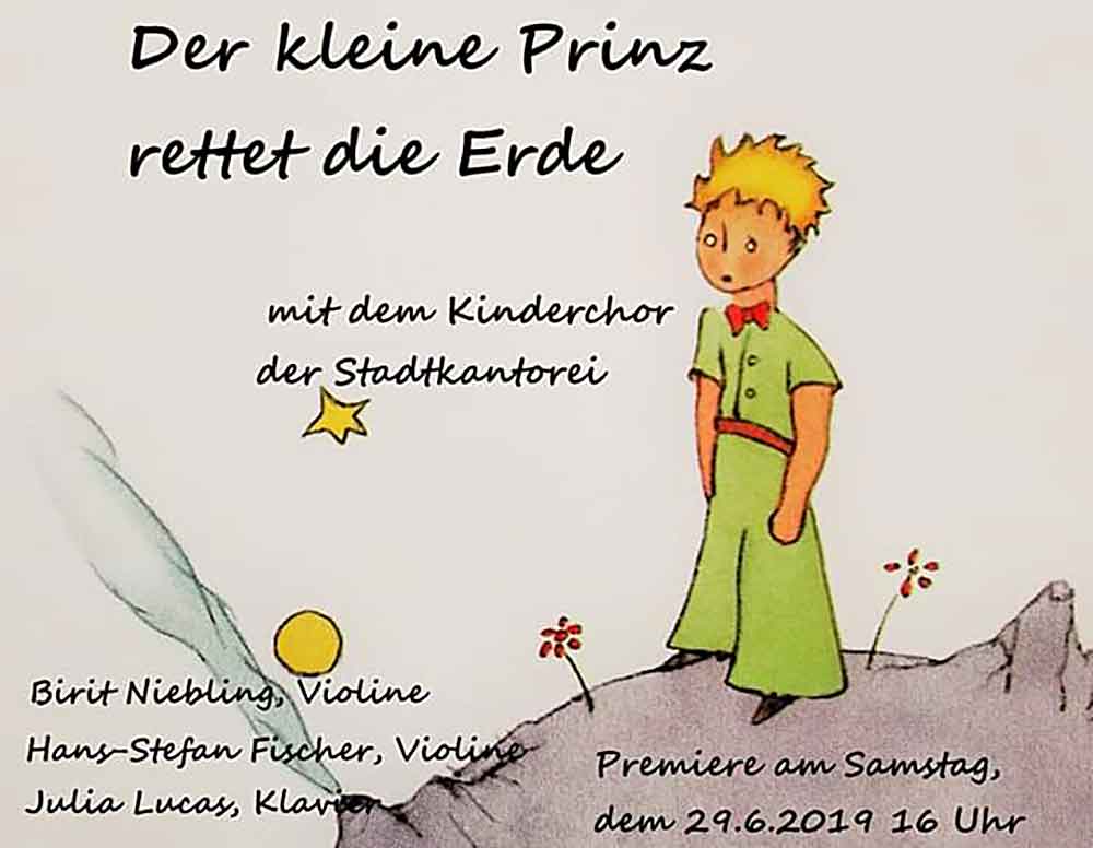 „Der kleine Prinz rettet die Erde“ – neue Kinderoper in der Christuskirche