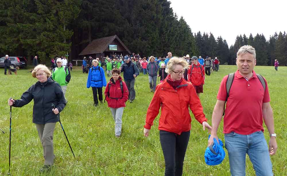 19. Wanderfest des Thüringer Waldvereins Waffenrod-Hinterrod
