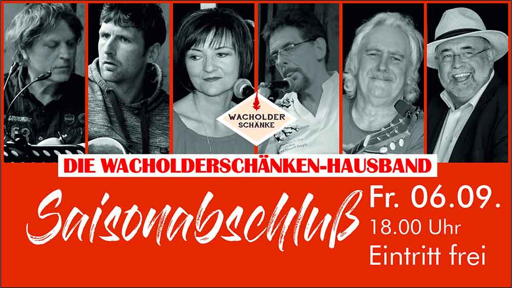 Saisonabschluss mit der Hausband