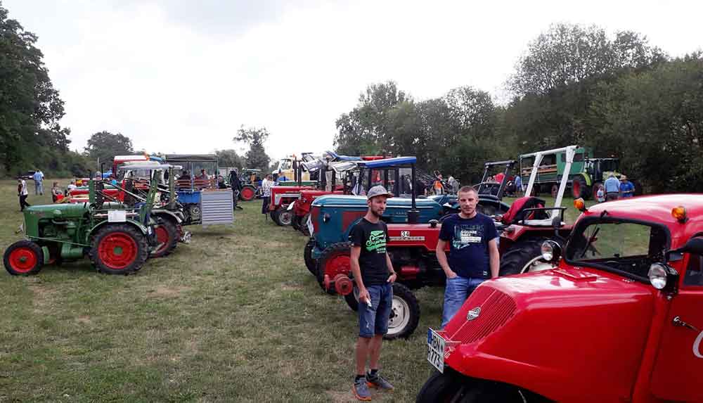 Ehrenberger Sommerfest und 10. Traktortreffen – ein mehr als gelungenes Fest