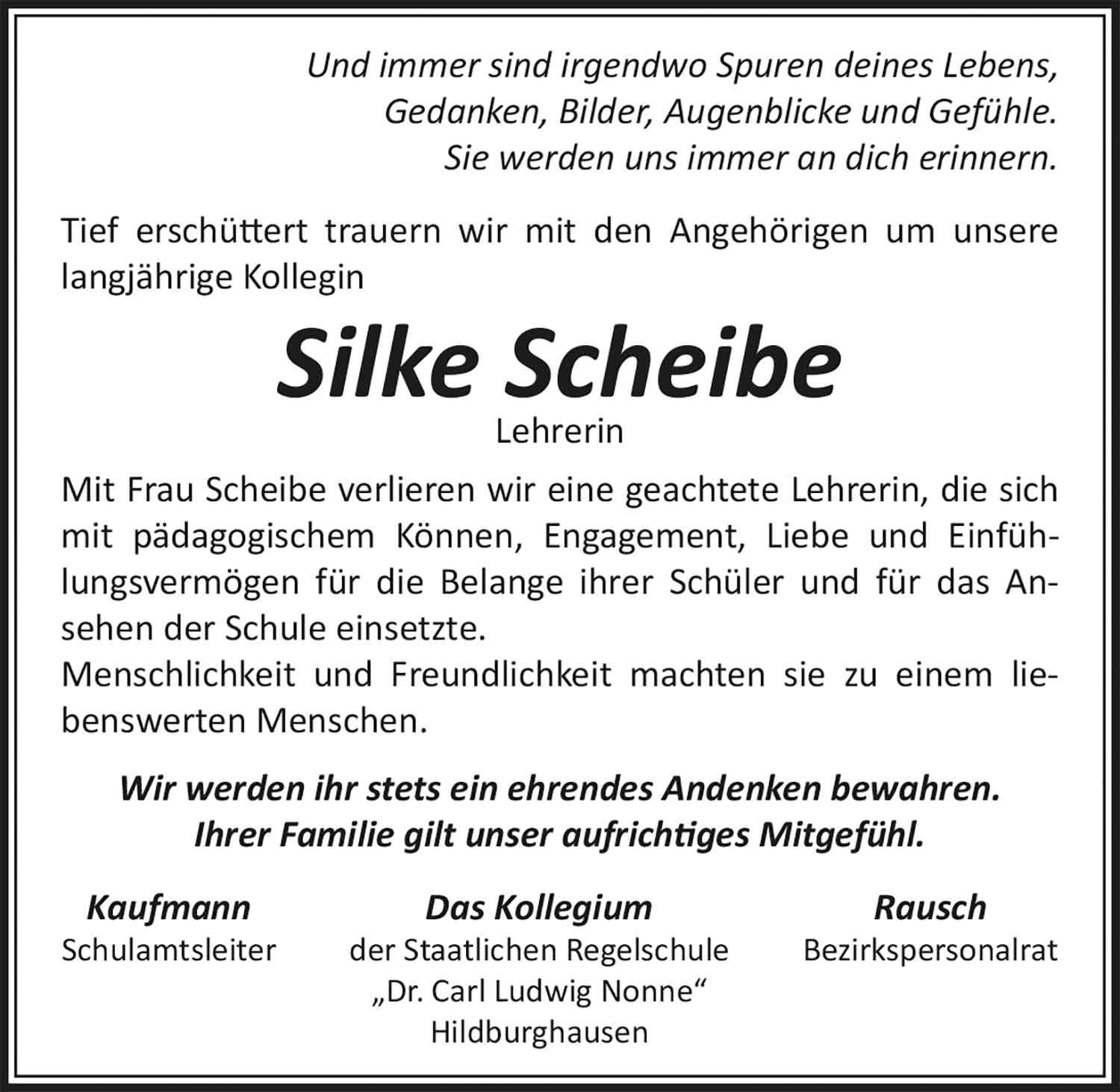Nachruf_Silke_Scheibe