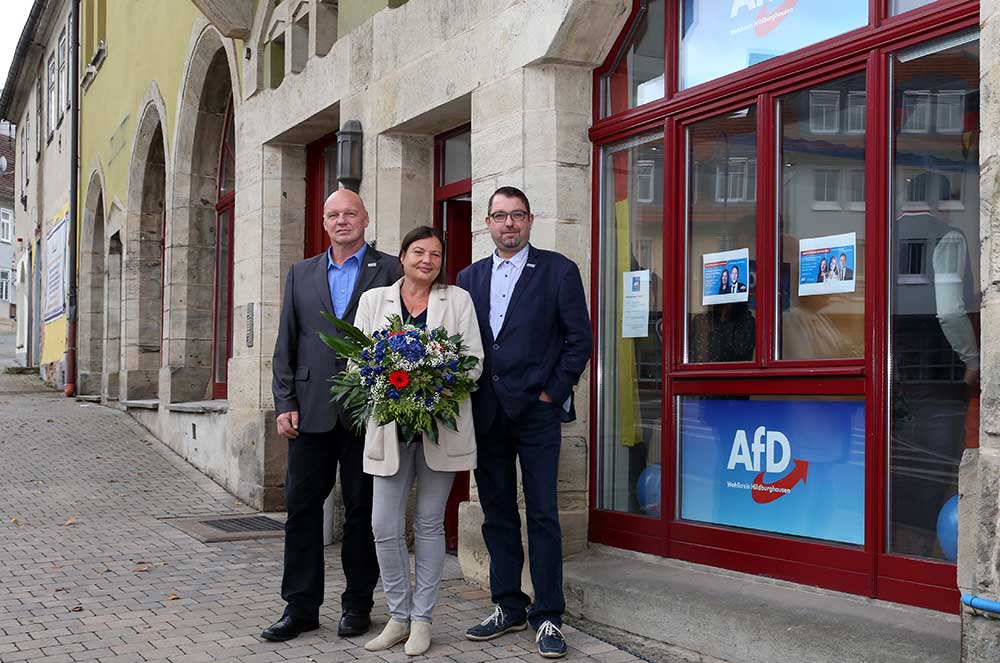 Eröffnung AfD-Büro in Hildburghausen
