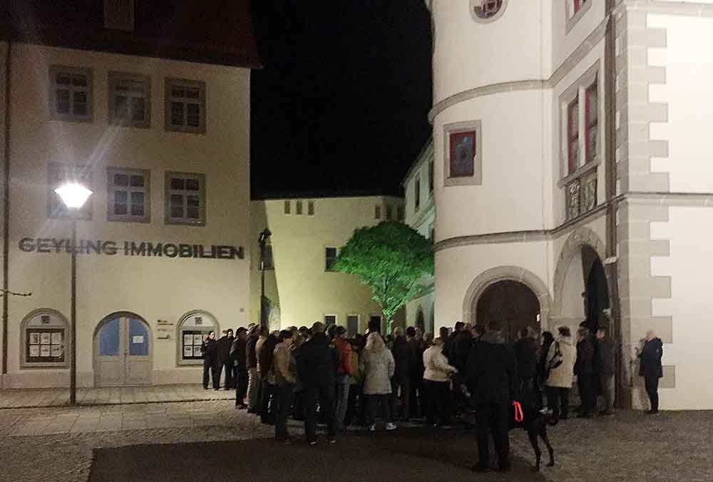 Wir sind das Volk! Und nun? „Montagsdemo“ in Hildburghausen