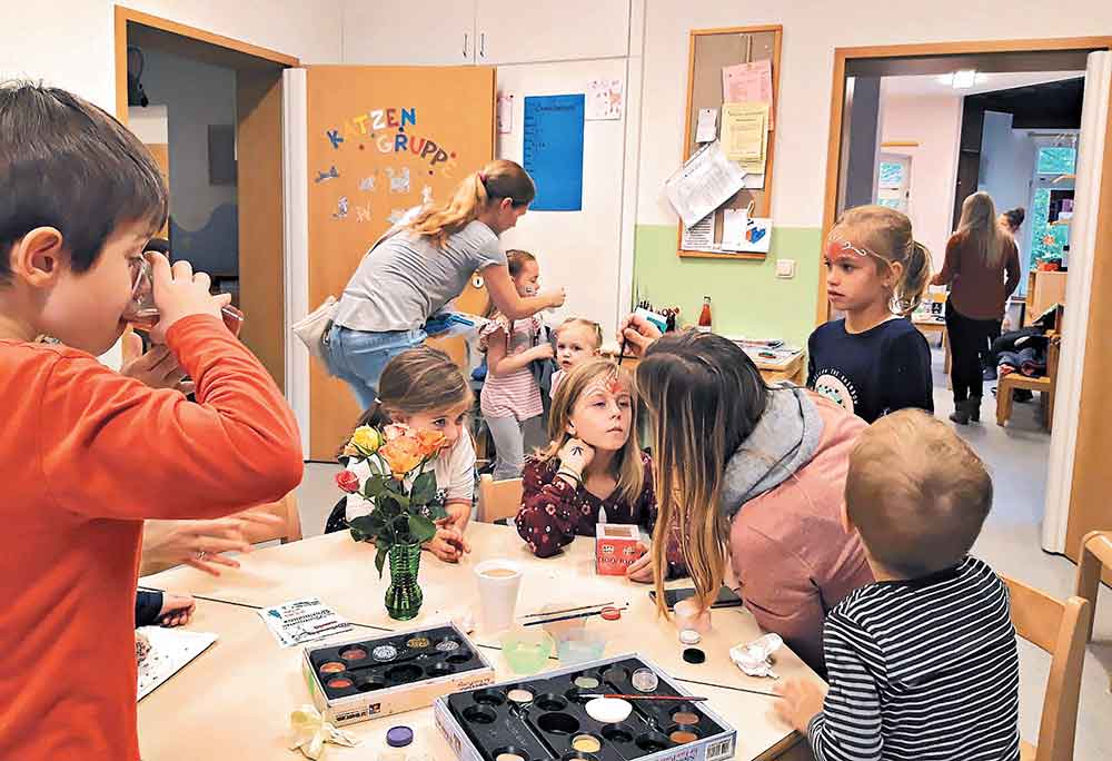 Kindergarten Parkmäuse öffnete seine Türen