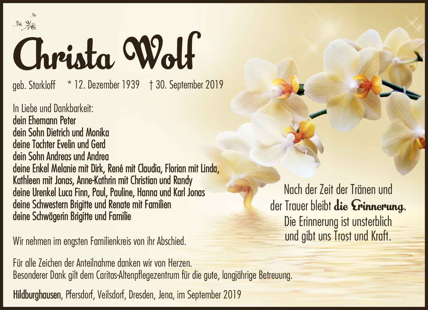 Trauer_Christa_Wolf