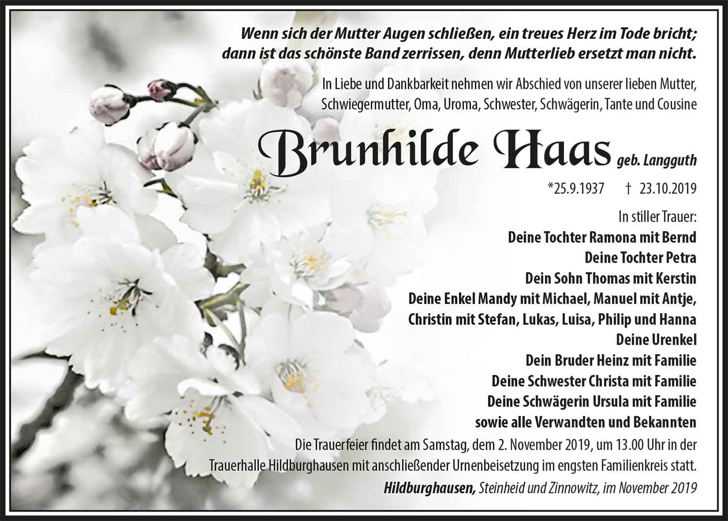 Trauer_Haas_Brunhilde