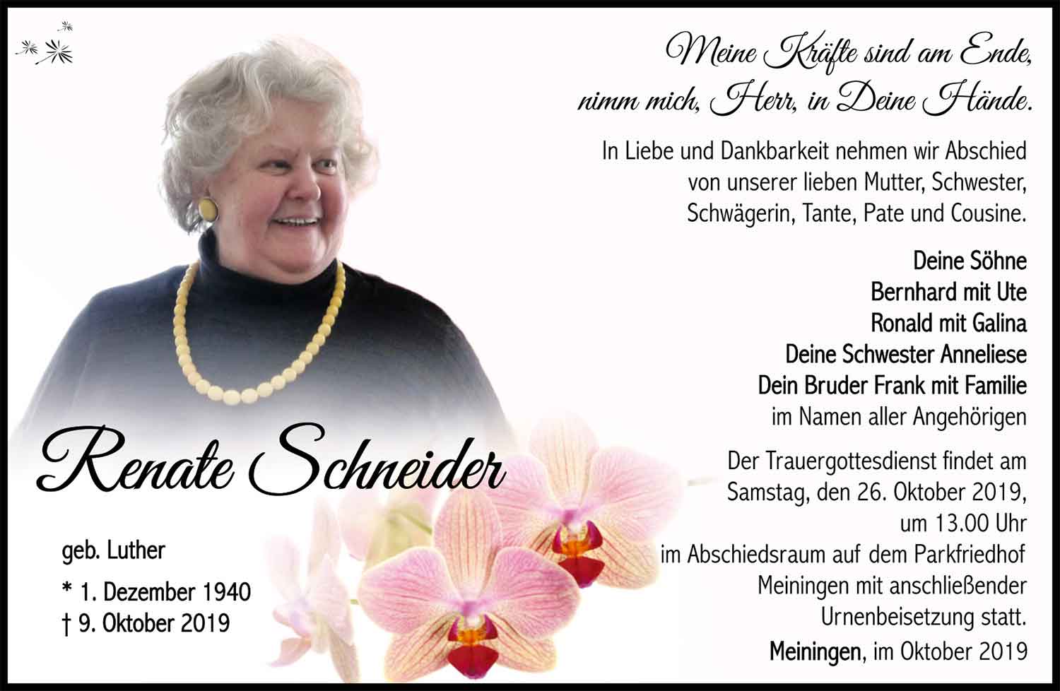 Trauer_Renate_Schneider