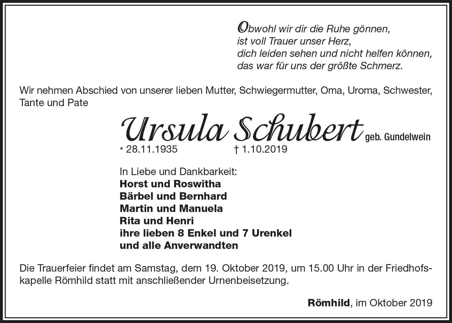 Trauer_Ursula_Schubert