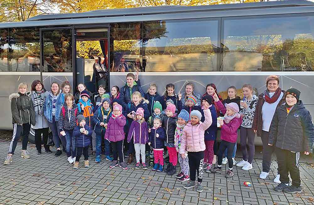 Heßberger Kinderkirmesgesellschaft on Tour