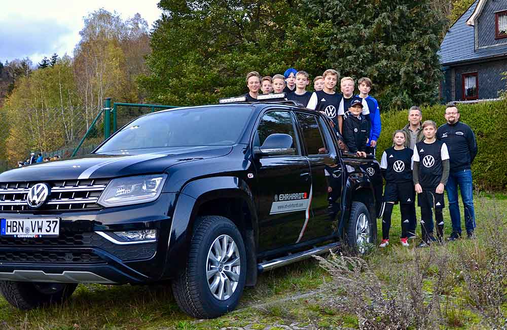 C-Jugend des FSV 06 Hildburghausen sagt Danke