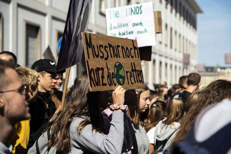 Demonstration-Klimaschutz