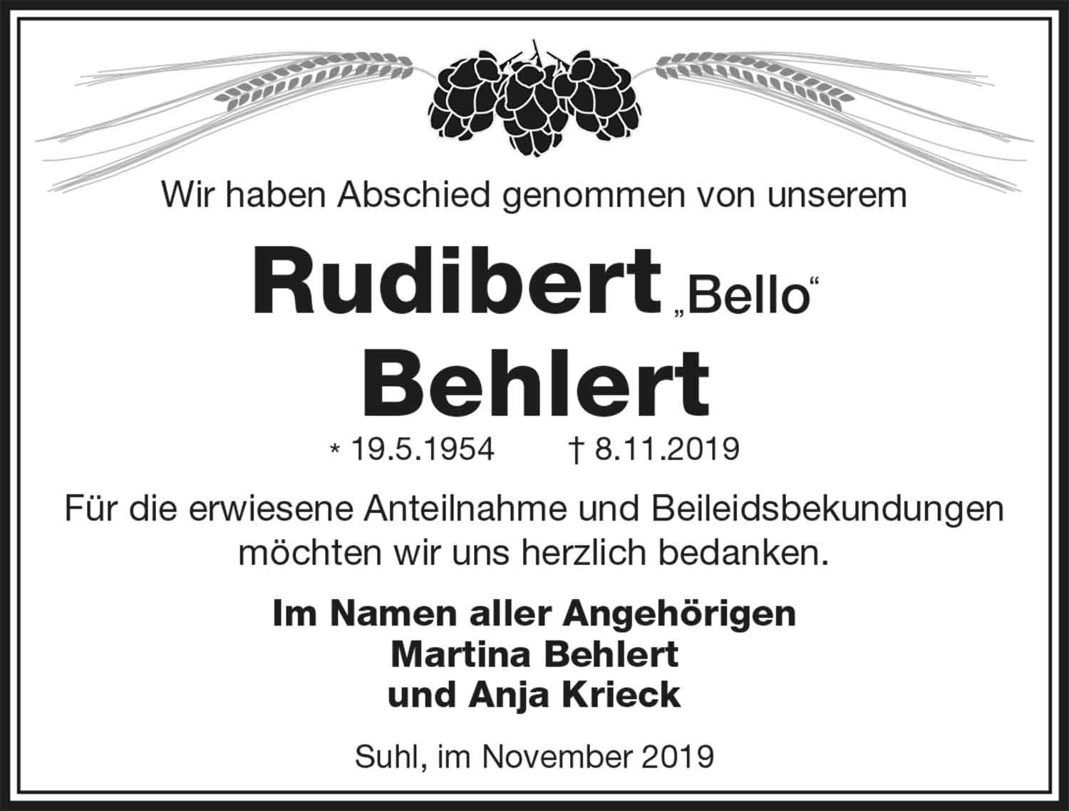 Trauer_Rudibert_Behlert