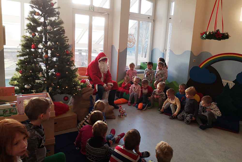 Parkmäuse wünschen frohe Weihnachten