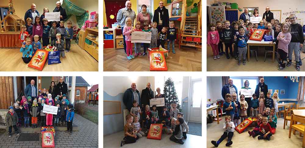 Wohnungsgesellschaft Hildburghausen beschenkte Kindergärten