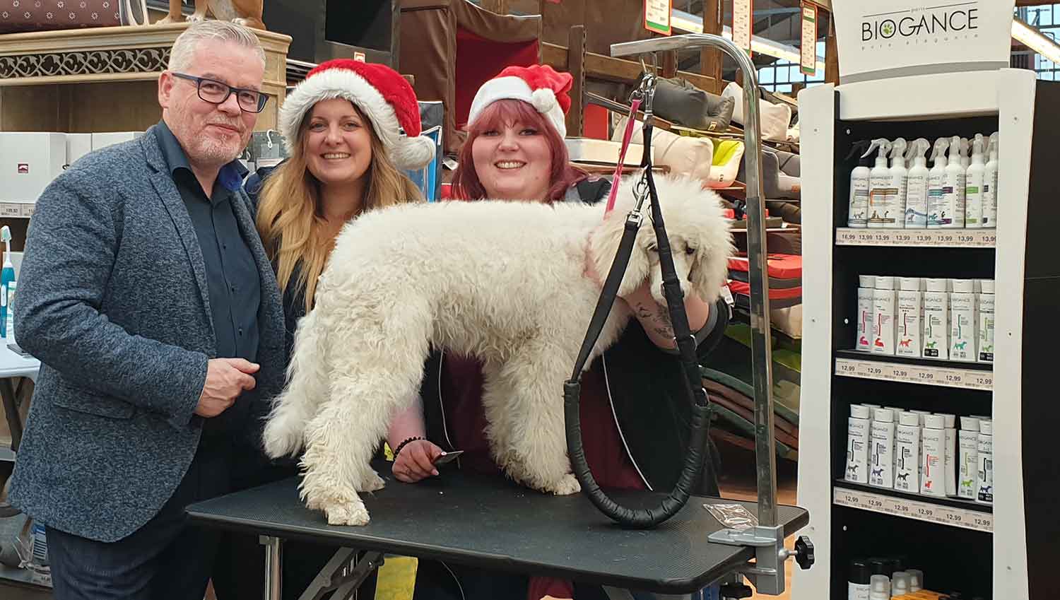 Überwältigend war die Teilnahme am kostenlosen Fotoshooting im hagebaumarkt