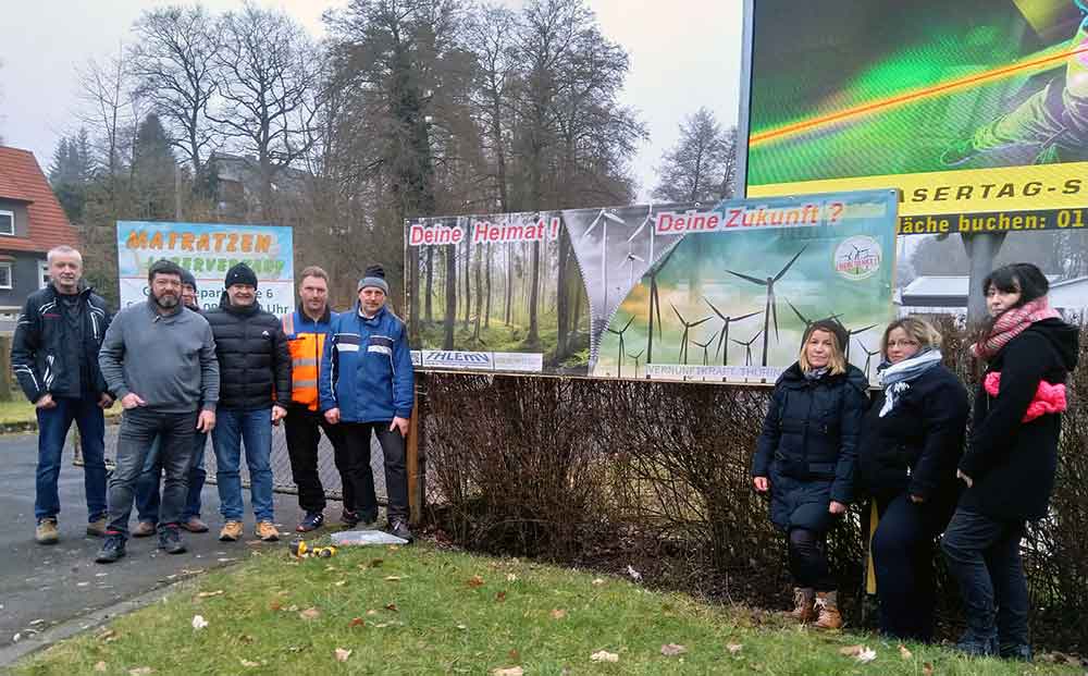 „Brandbrief“ der Bürgerinitiative „Gegenwind im Kleinen Thüringer Wald“