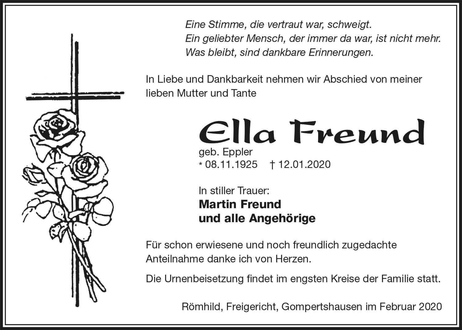 Trauer_Ella_Freund