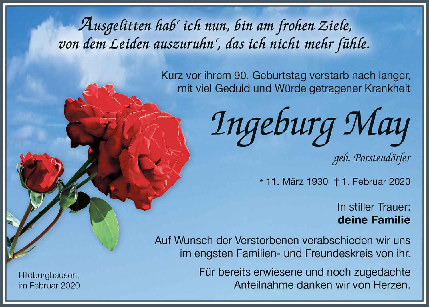 Trauer_Ingeburg_May