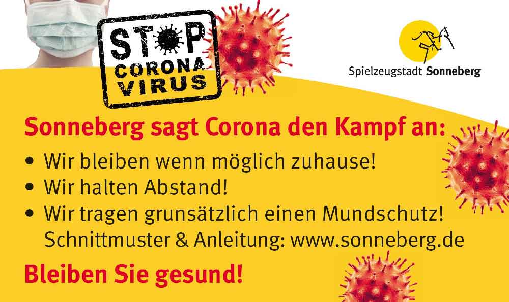 Mit selbstgeschneidertem Mund-Nasen-Schutz Corona-Ausbreitung verlangsamen