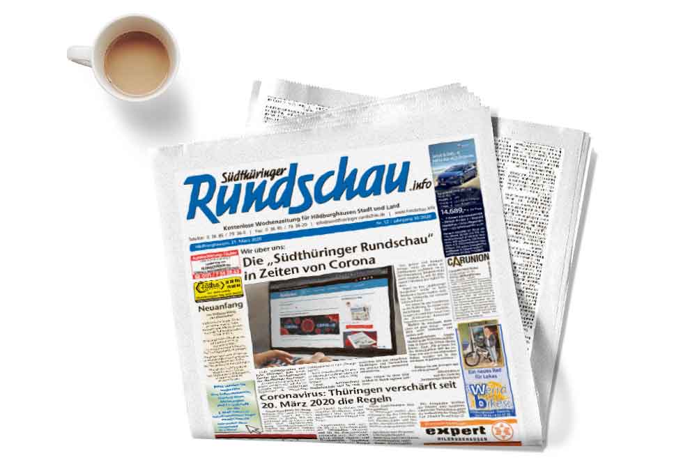 Die „Südthüringer Rundschau“ in Zeiten der Corona-Krise