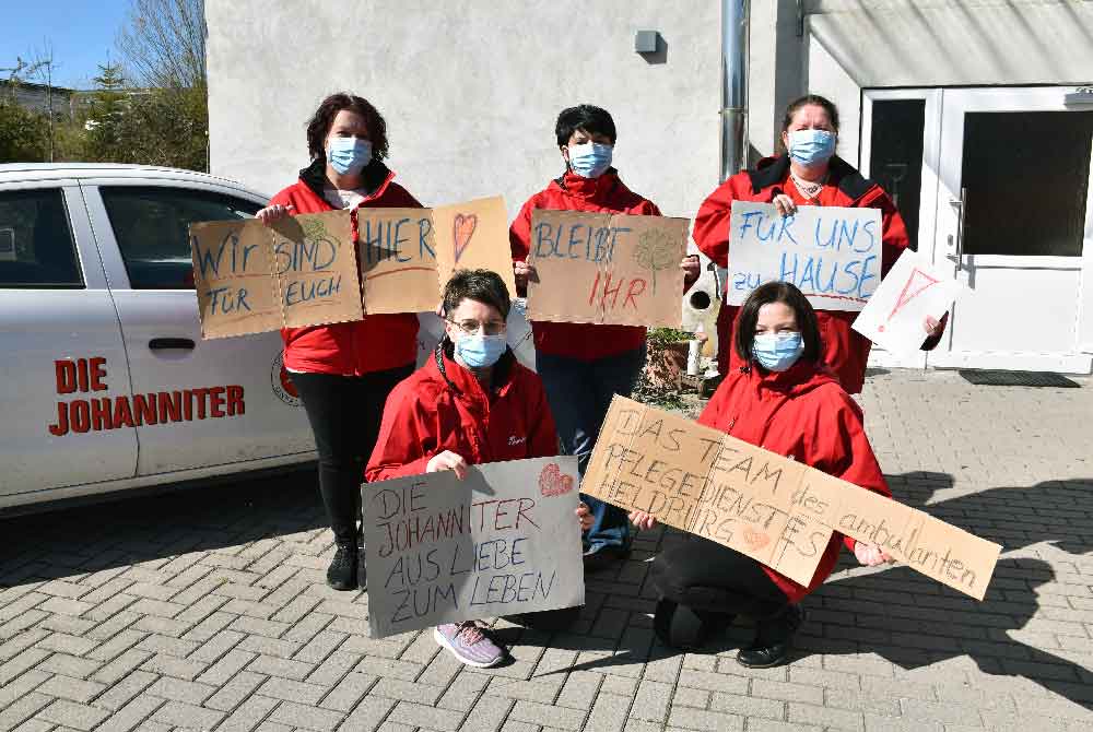 Johanniter stellen ambulante Versorgung von Pflegenden sicher