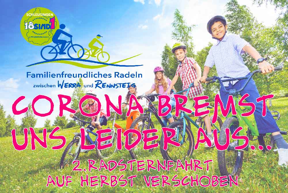 Radsternfahrt fällt Corona zum Opfer