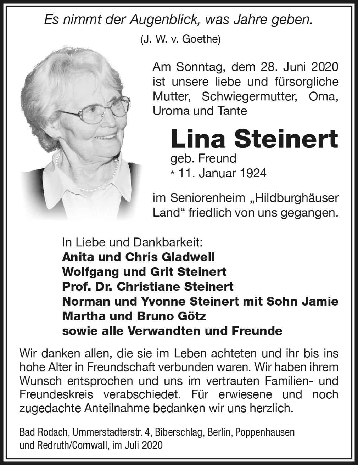 Trauer_Lina_Steinert