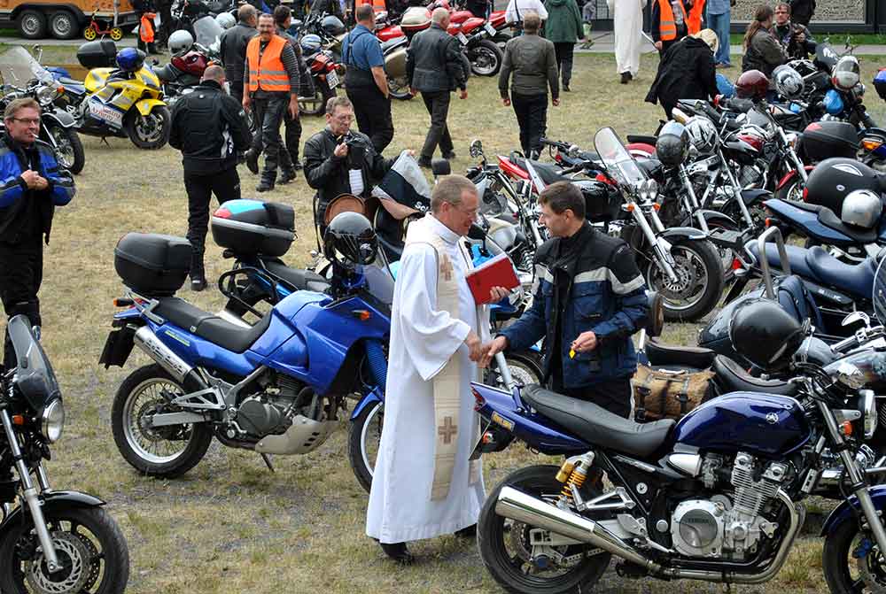 Bikergottesdienst soll Bergkirche in Crock beleben