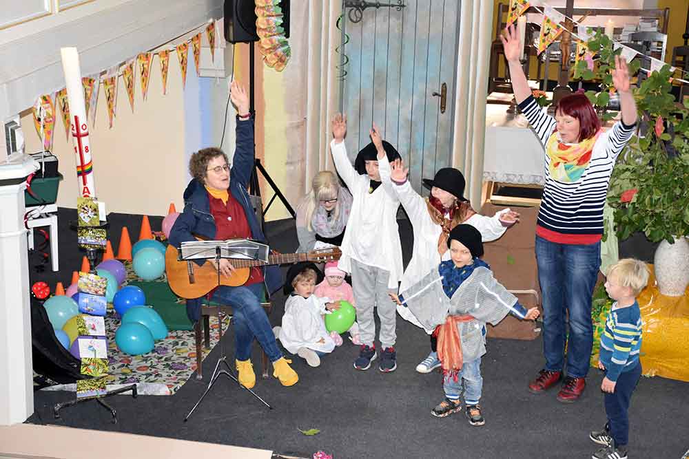 Kinder feierten Gottesdienst zum Weltkindertag