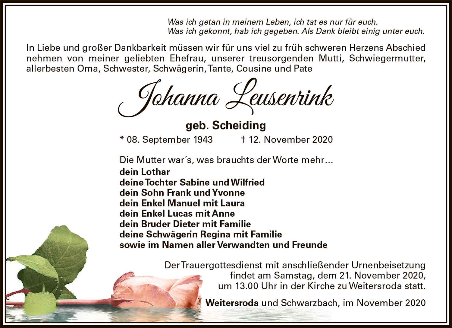 Trauer_Johanna_Leusenrink