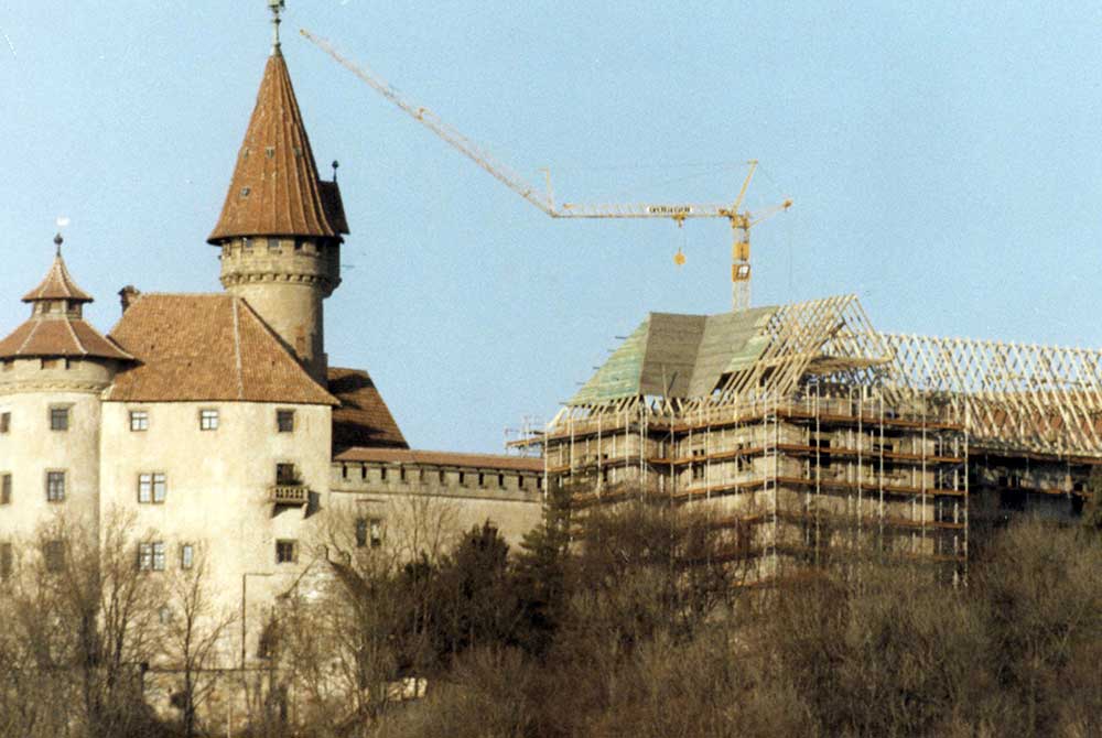 30 Jahre Rettung der Veste Heldburg: Jahrestag des Richtfests am Nikolaustag