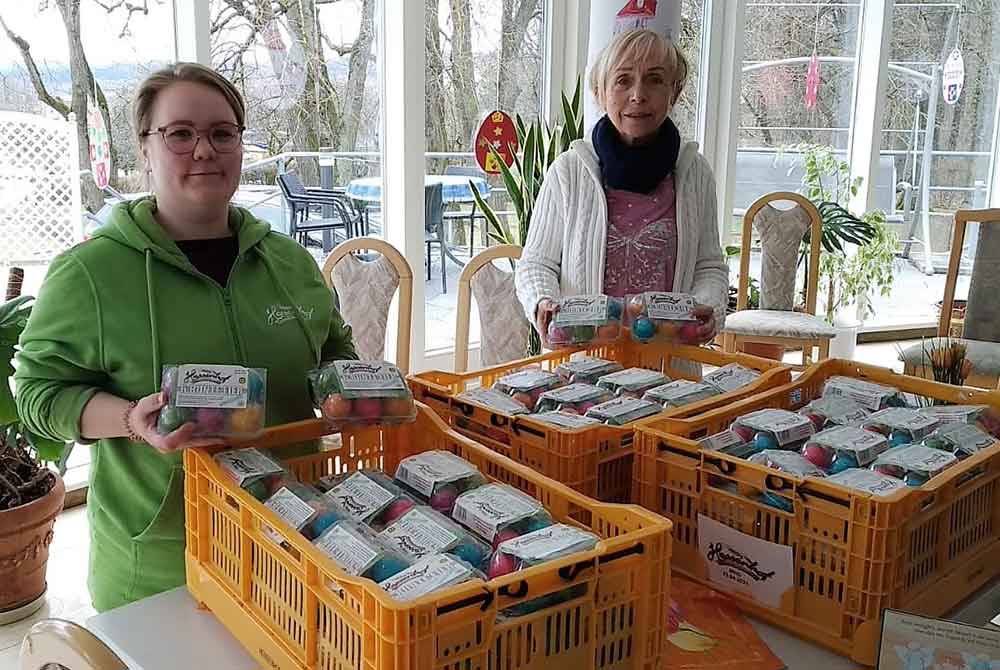 Nachträgliche Osterüberraschung für die Hildburghäuser Tafel