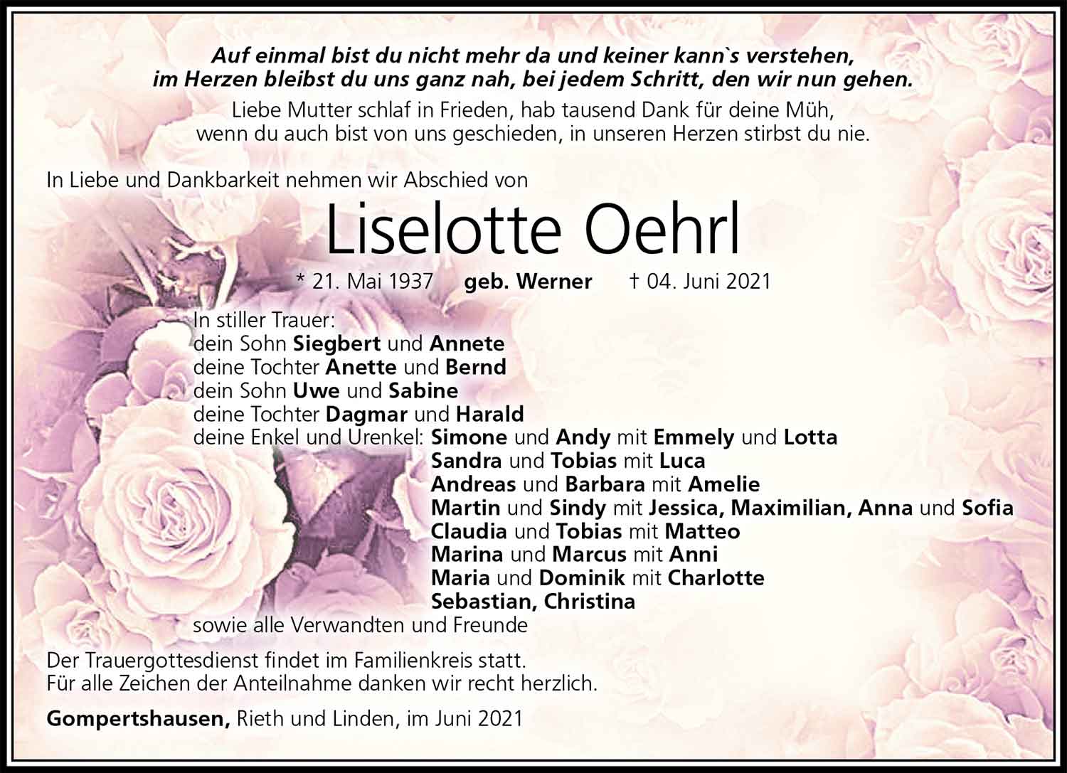 Trauer_Liselotte_Oehrl