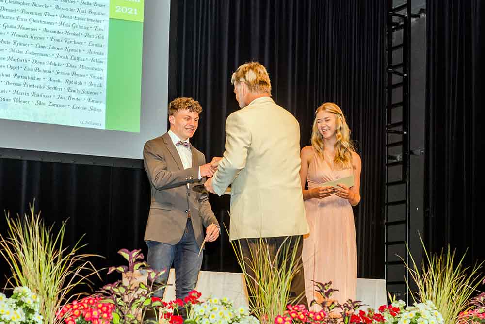 Feierliche Übergabe der Reifezeugnisse im Stadttheater Hildburghausen