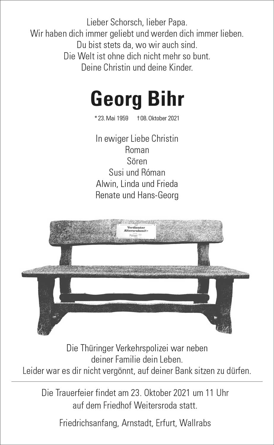 Trauer_Georg_Bihr