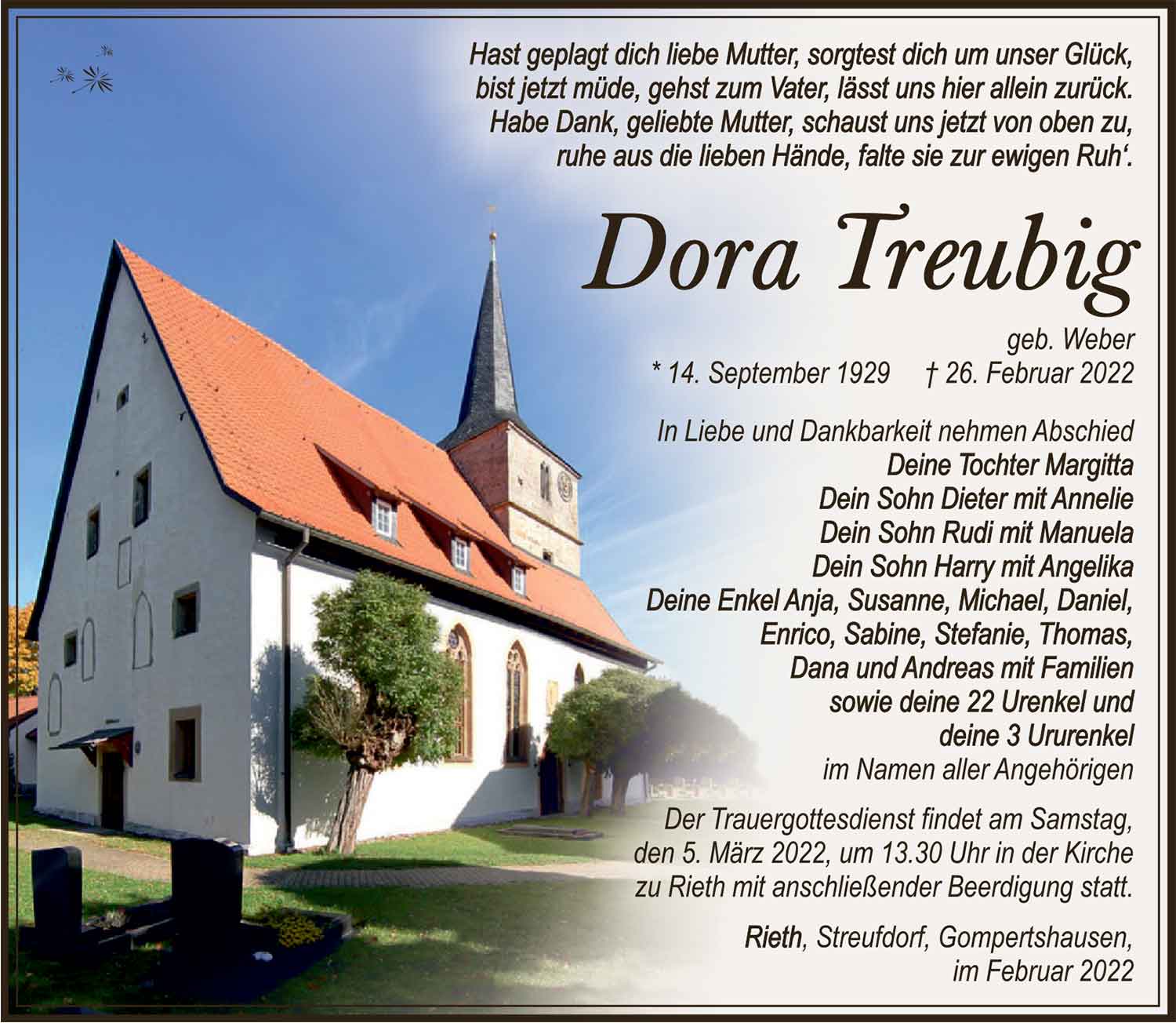 Trauer_Dora_Treubig