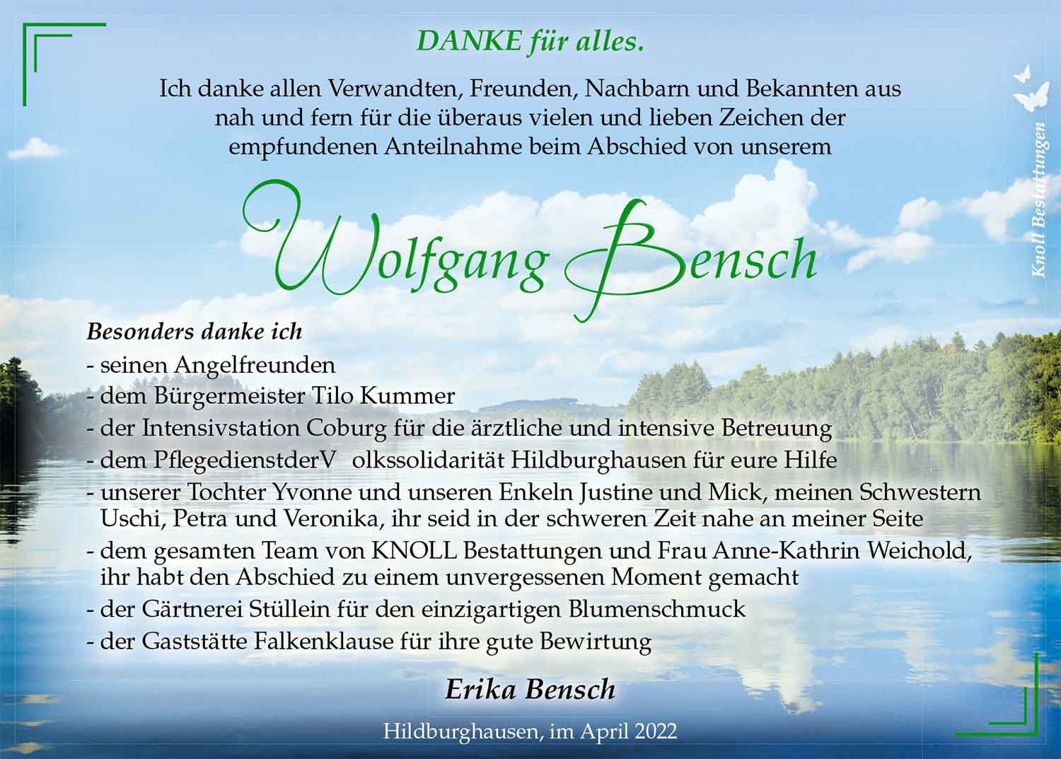 Danksagung_Wolfgang_Bensch